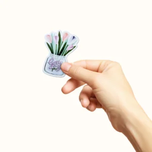 Gentle things grow too – Klistremerke til mobil, vannflaske, laptop og annet