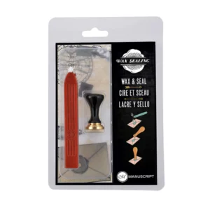 vokssegl med teksten god jul